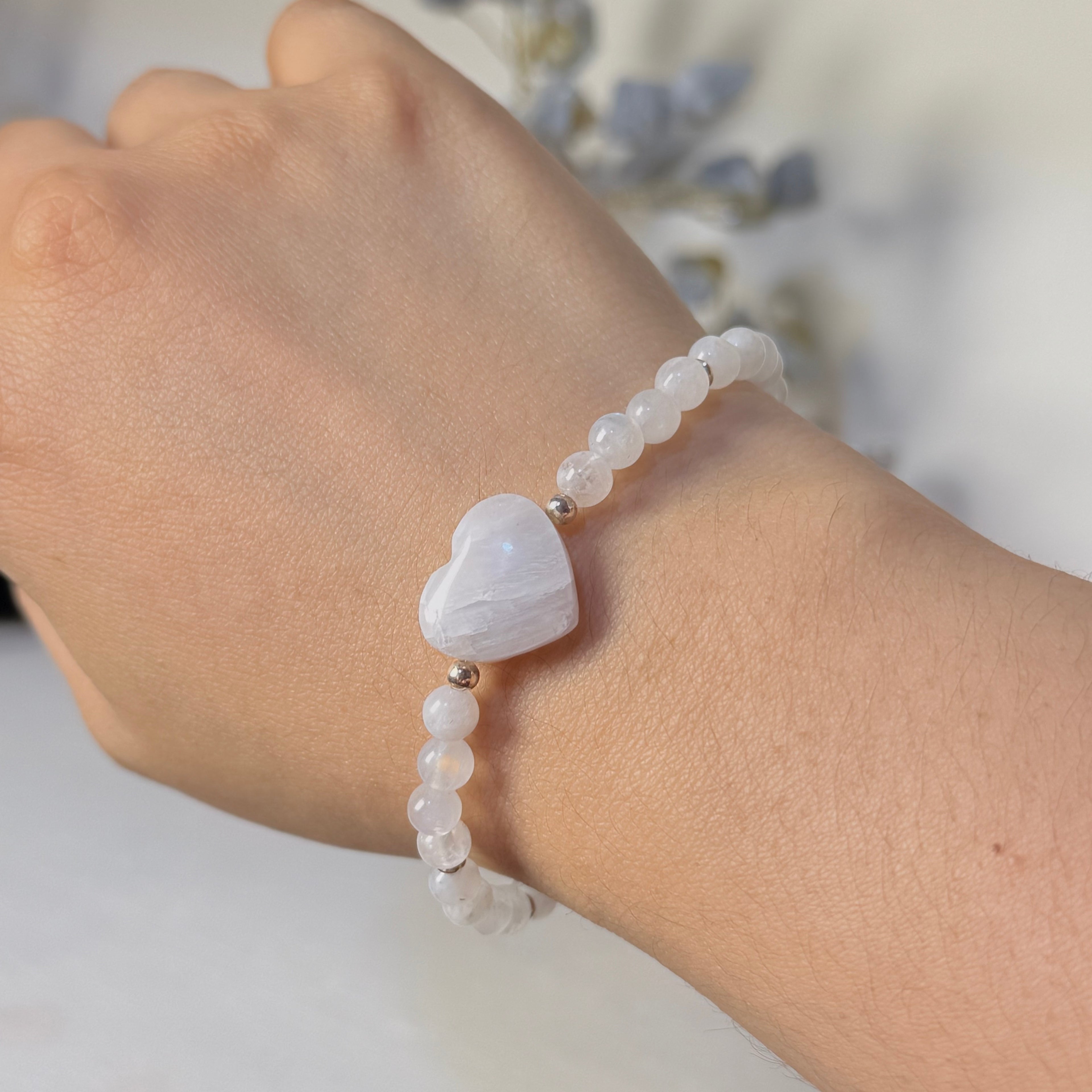 Pulsera Piedra Luna - plata 950