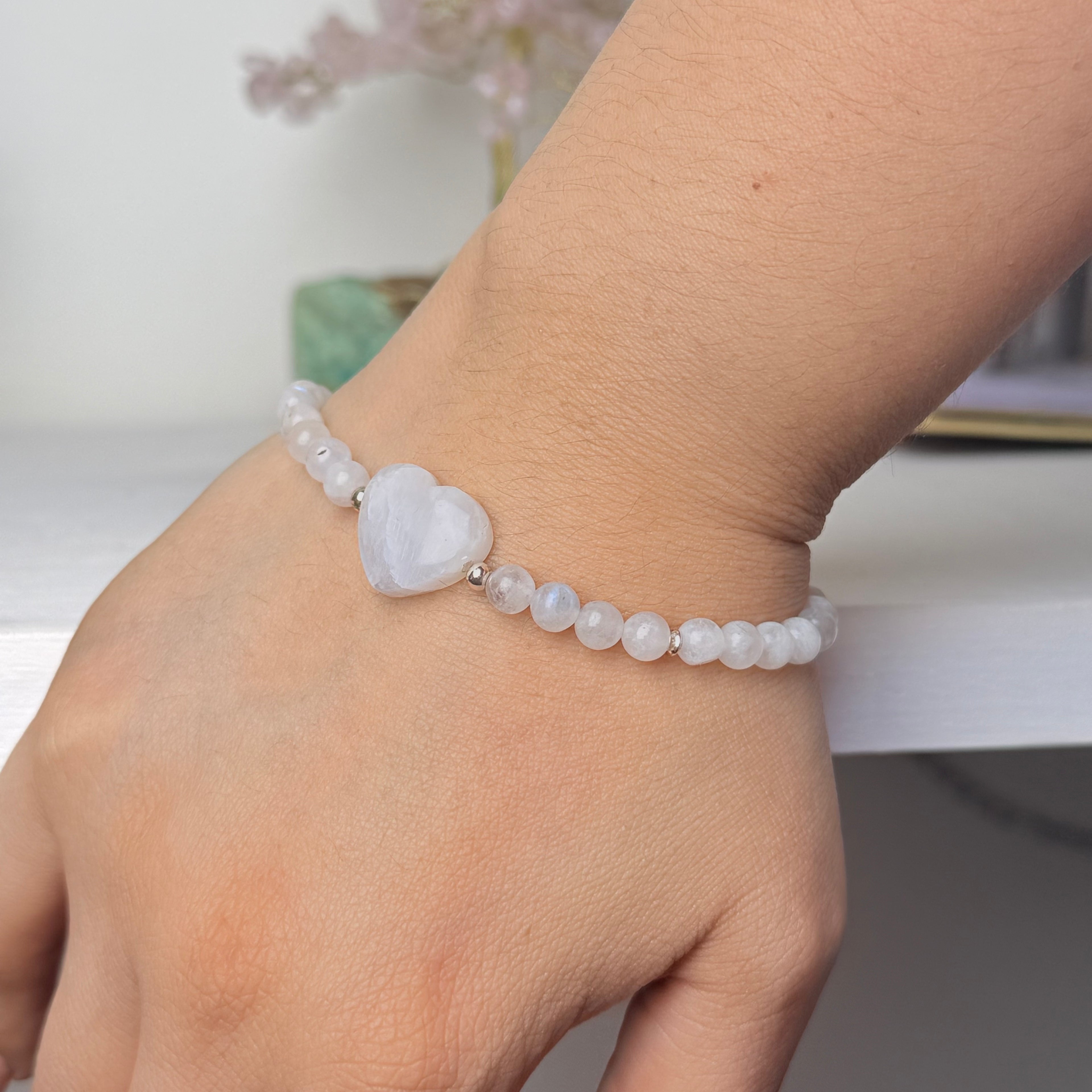 Pulsera Piedra Luna - plata 950