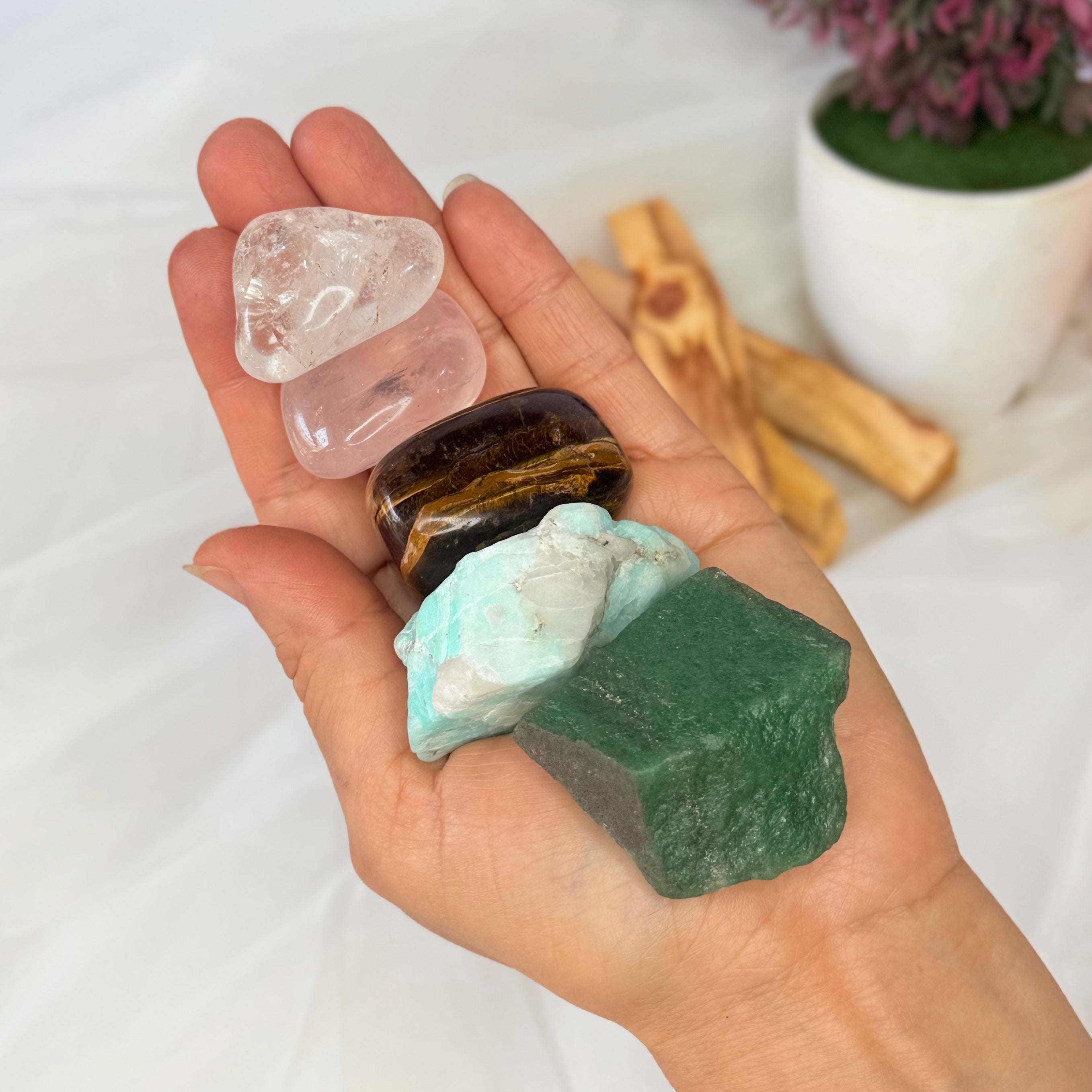 Set de cristales Virgo