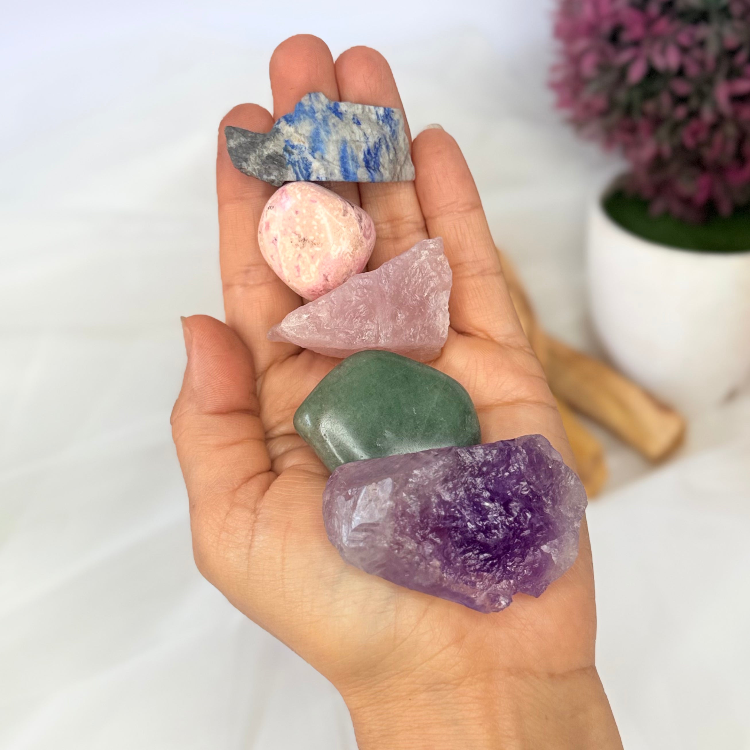 Set de cristales Libra