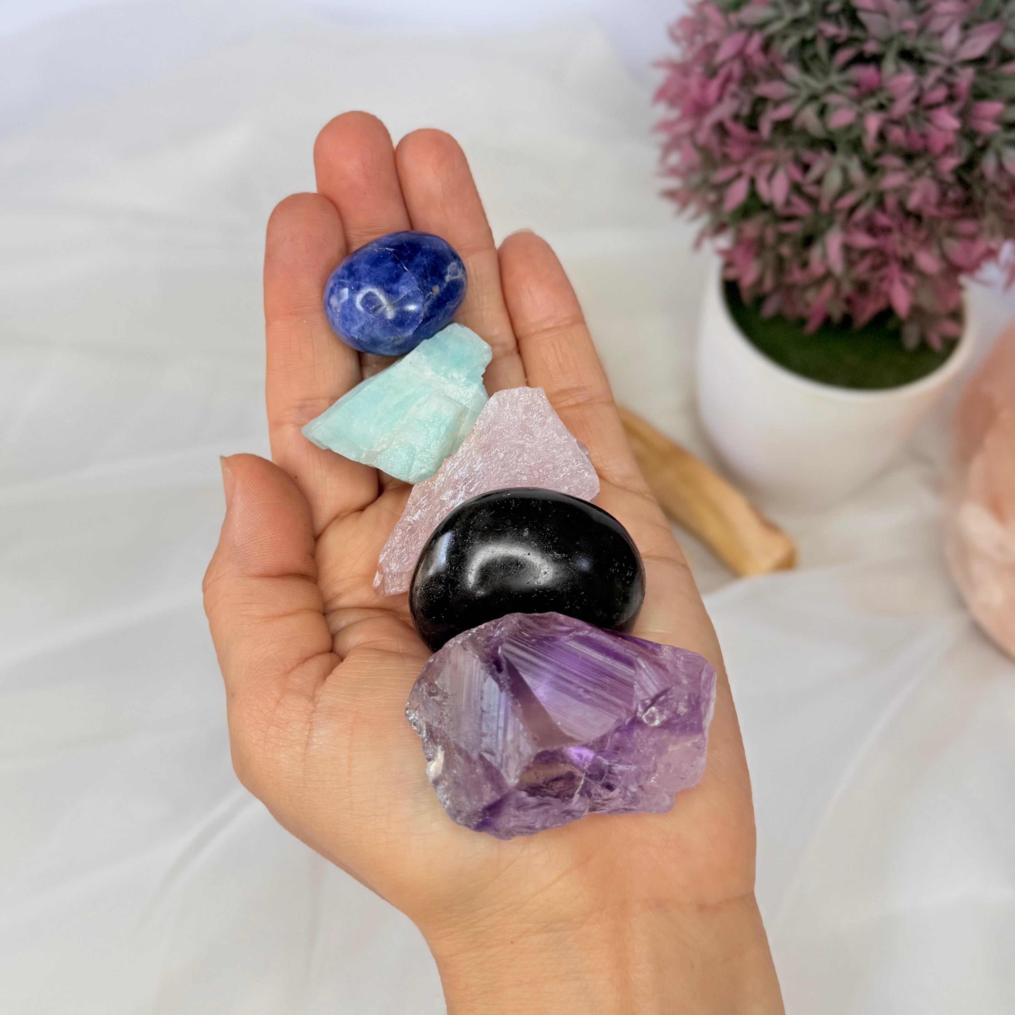 Set de cristales Piscis