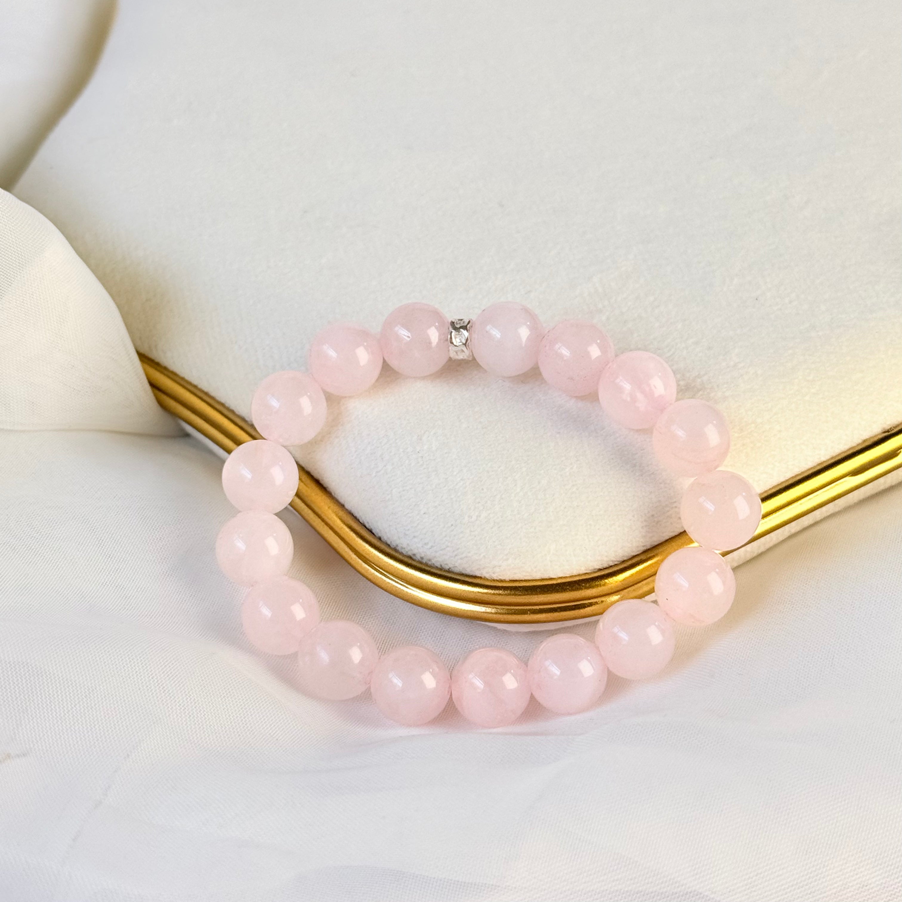 Pulsera Cuarzo Rosa