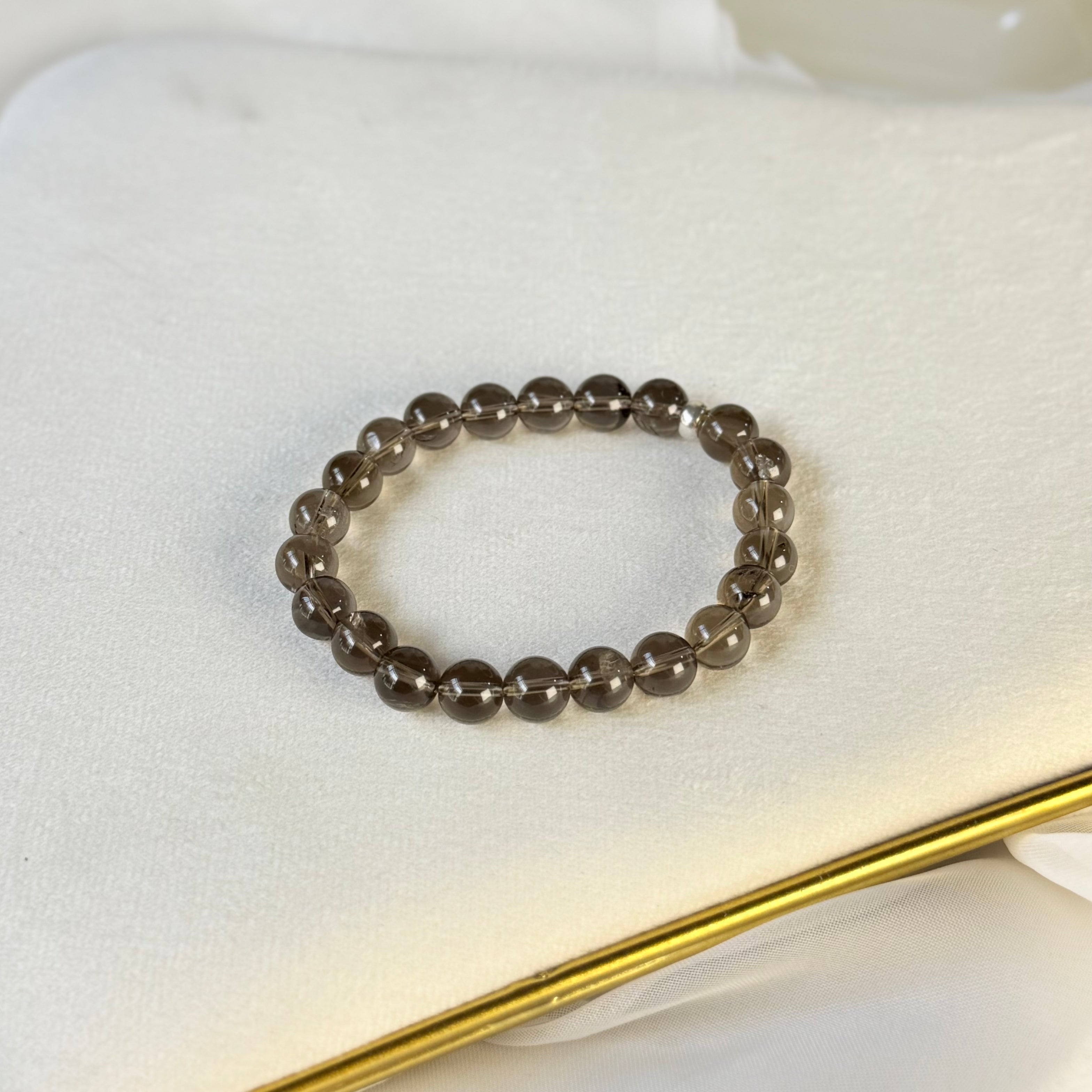 Pulsera  Cuarzo Ahumado